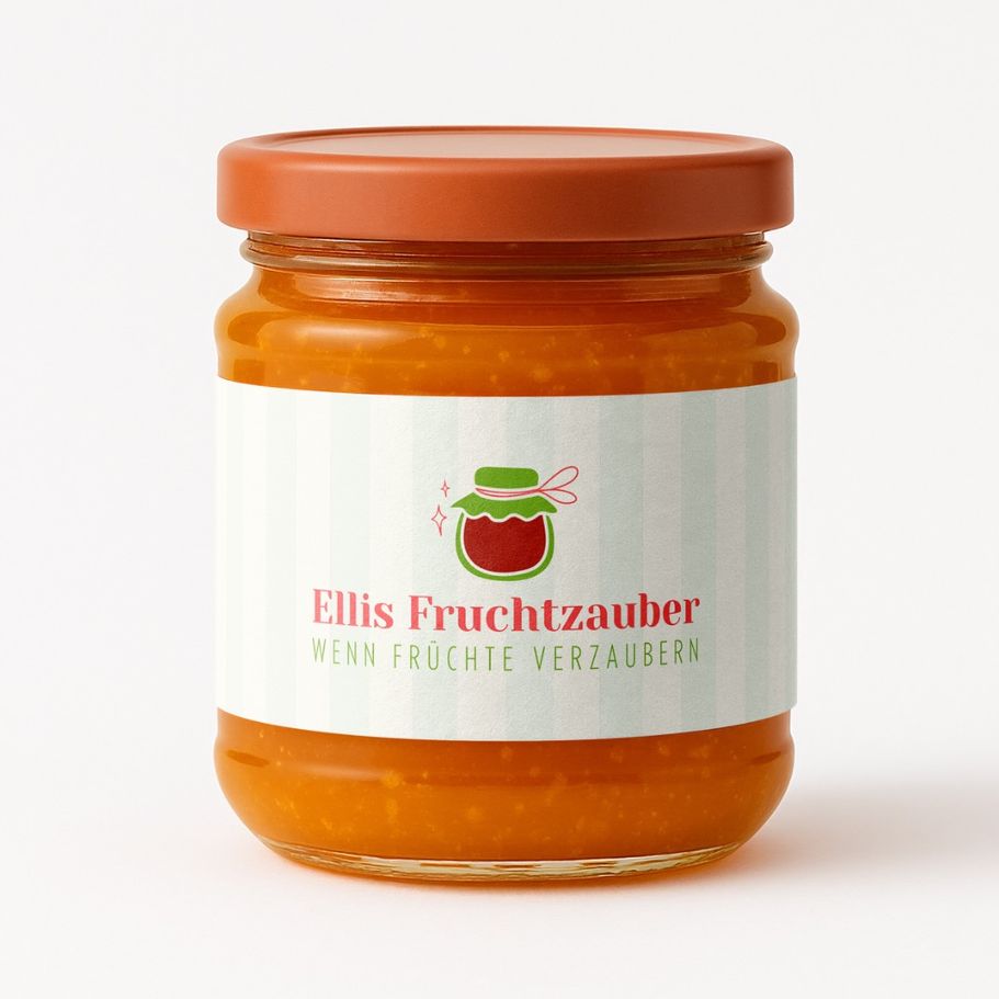 Marmeladeglas, Etikett, Aufkleber, Logo, Design, Lebensmittel, Einkauf, Produkt, Verpackung